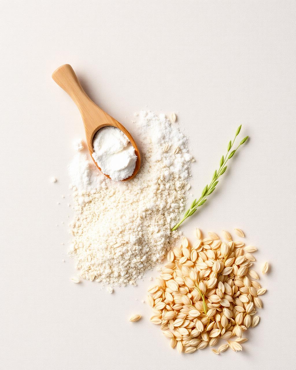Ingrédients naturels : sel d'Epsom, farine d'avoine biologique, bicarbonate de sodium et argile blanche kaolin
