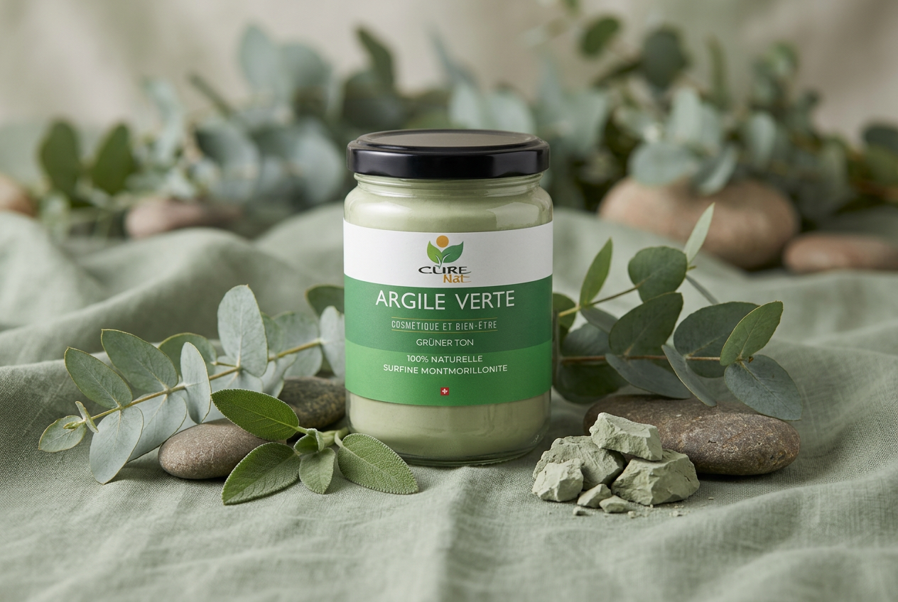 Pot d'argile verte Montmorillonite CureNat
